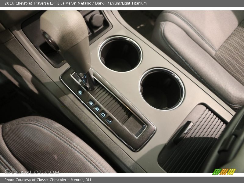 Blue Velvet Metallic / Dark Titanium/Light Titanium 2016 Chevrolet Traverse LS