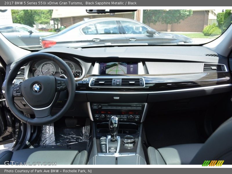 Black Sapphire Metallic / Black 2017 BMW 5 Series 550i xDrive Gran Turismo