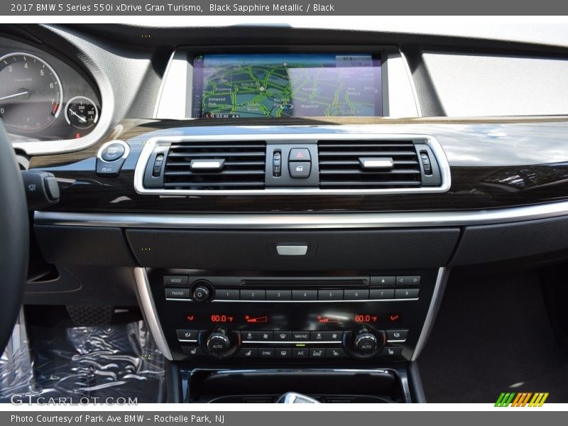 Black Sapphire Metallic / Black 2017 BMW 5 Series 550i xDrive Gran Turismo