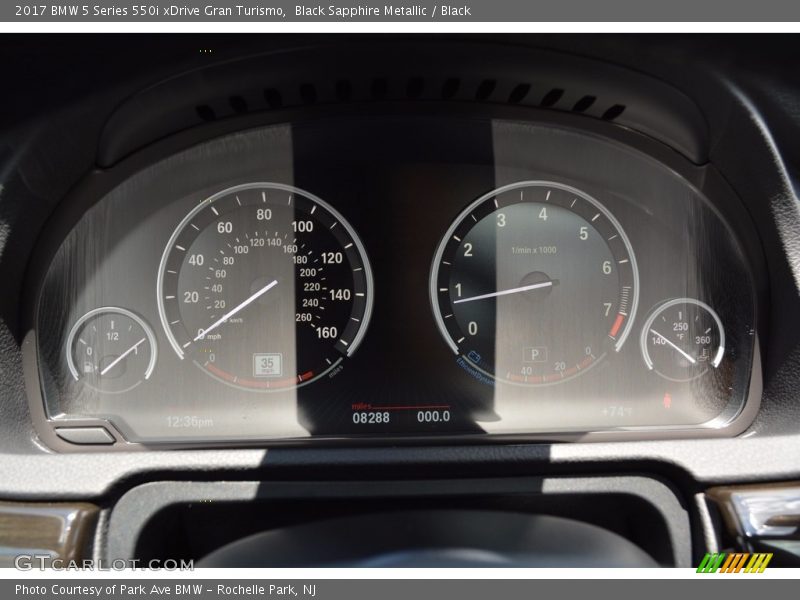  2017 5 Series 550i xDrive Gran Turismo 550i xDrive Gran Turismo Gauges