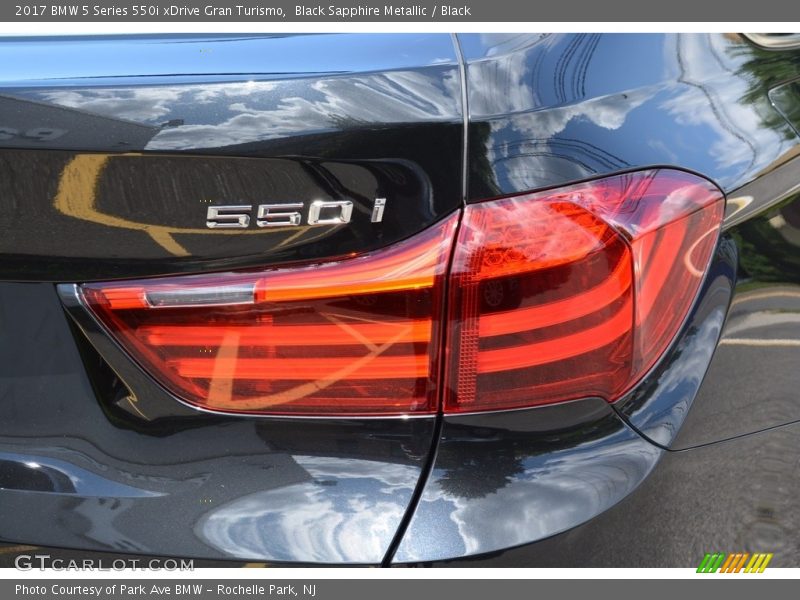 Black Sapphire Metallic / Black 2017 BMW 5 Series 550i xDrive Gran Turismo