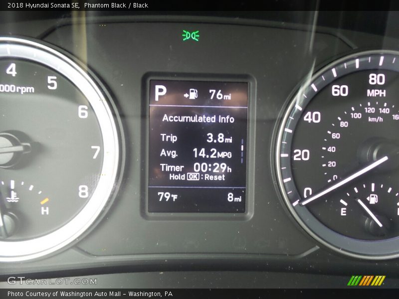  2018 Sonata SE SE Gauges