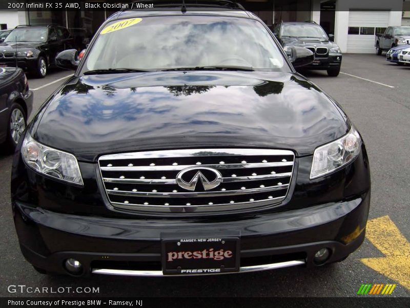 Black Obsidian / Wheat 2007 Infiniti FX 35 AWD