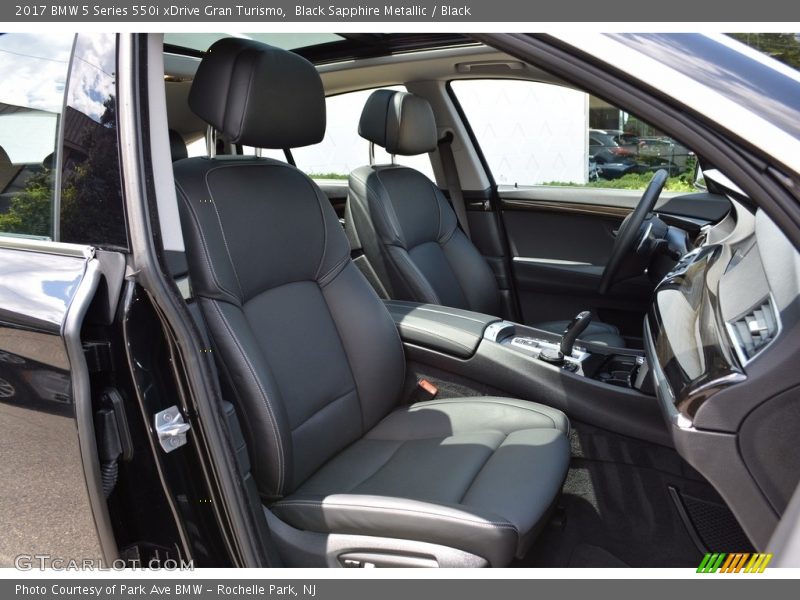 Black Sapphire Metallic / Black 2017 BMW 5 Series 550i xDrive Gran Turismo