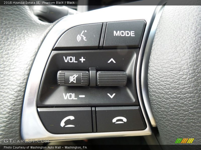 Controls of 2018 Sonata SE