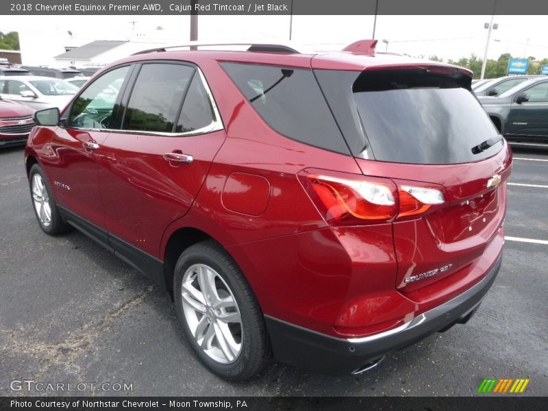 Cajun Red Tintcoat / Jet Black 2018 Chevrolet Equinox Premier AWD
