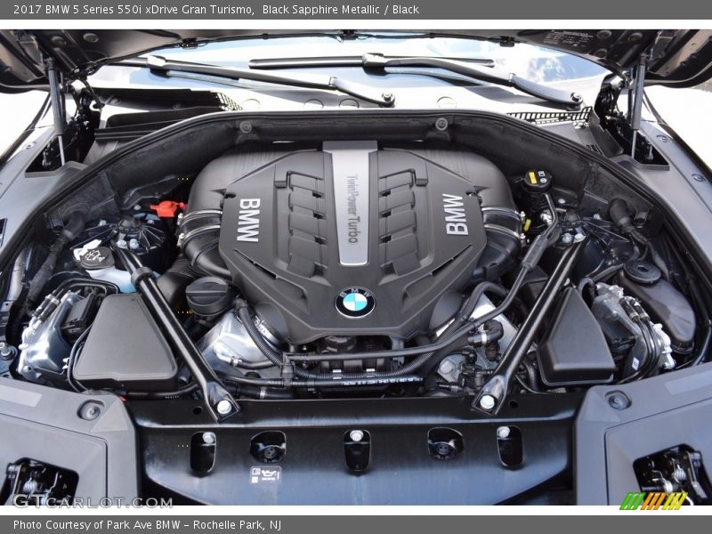  2017 5 Series 550i xDrive Gran Turismo Engine - 4.4 Liter DI TwinPower Turbocharged DOHC 32-Valve VVT V8