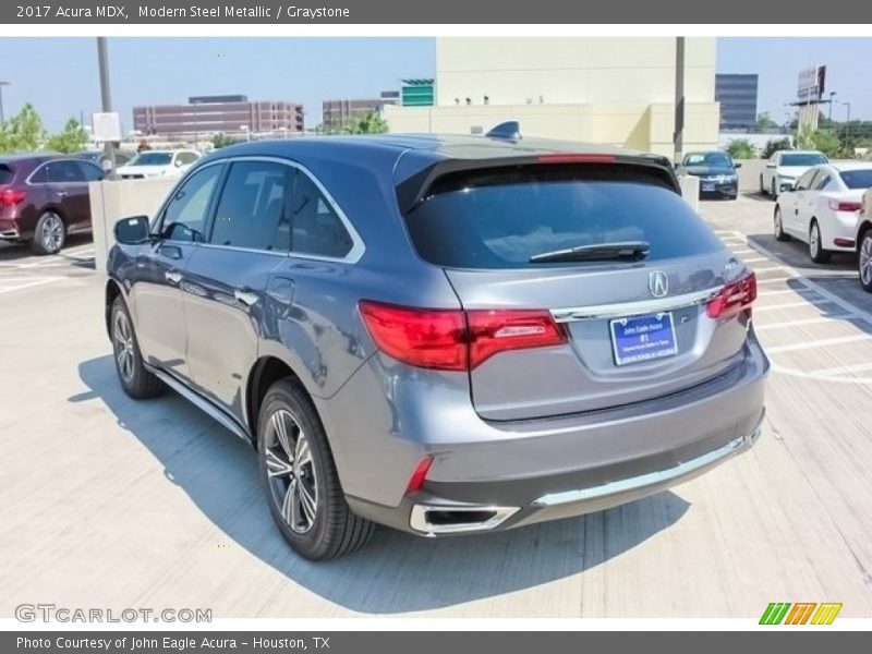 Modern Steel Metallic / Graystone 2017 Acura MDX