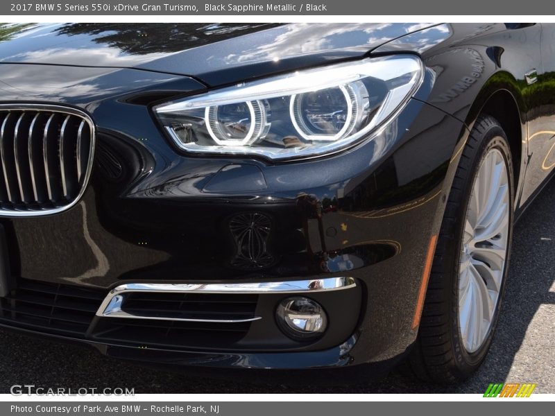 Black Sapphire Metallic / Black 2017 BMW 5 Series 550i xDrive Gran Turismo