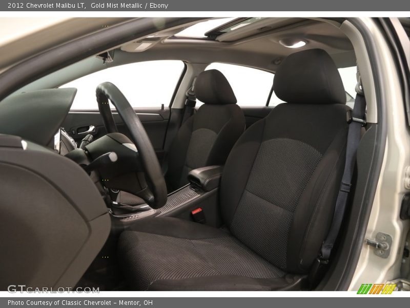 Gold Mist Metallic / Ebony 2012 Chevrolet Malibu LT