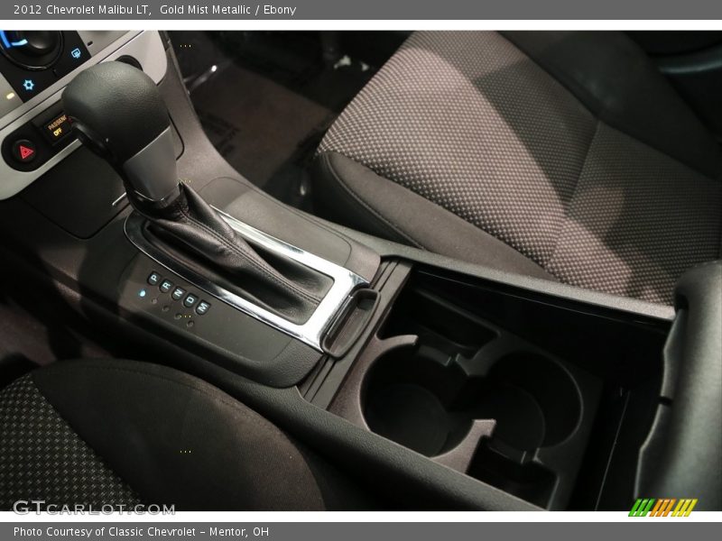 Gold Mist Metallic / Ebony 2012 Chevrolet Malibu LT