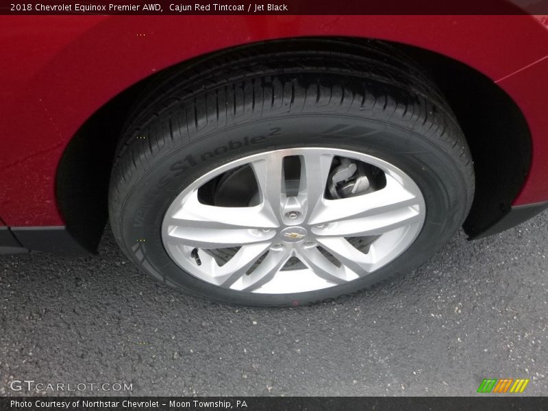 Cajun Red Tintcoat / Jet Black 2018 Chevrolet Equinox Premier AWD