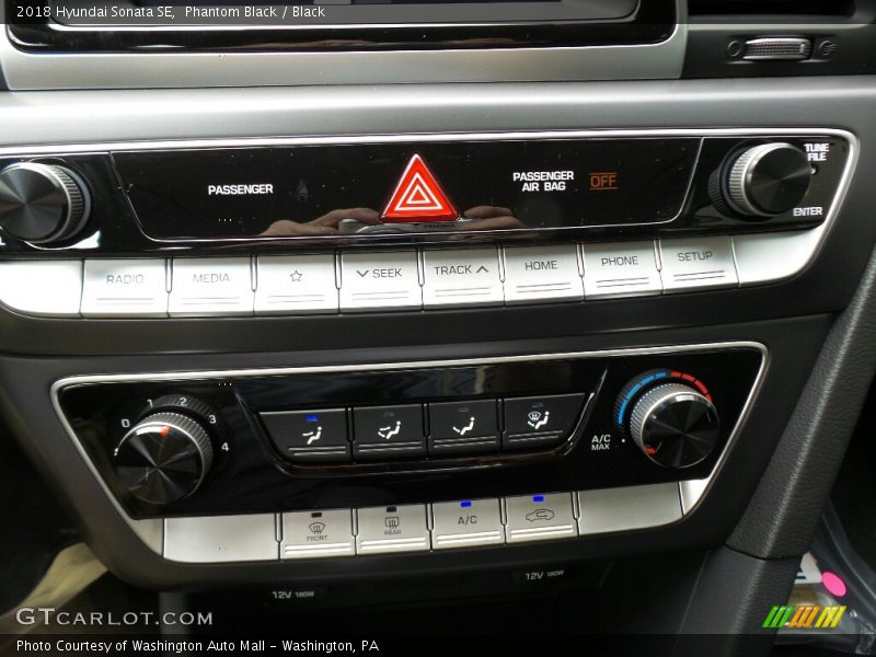 Controls of 2018 Sonata SE