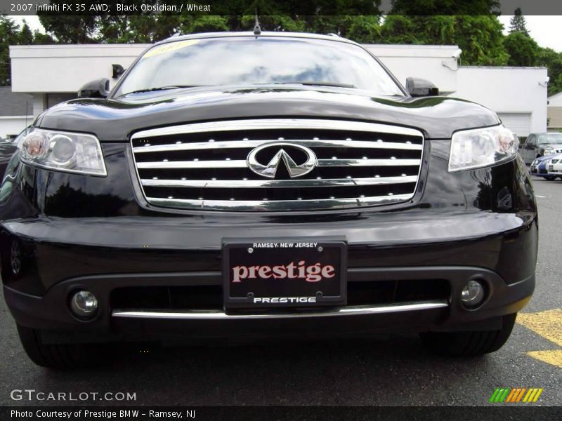 Black Obsidian / Wheat 2007 Infiniti FX 35 AWD