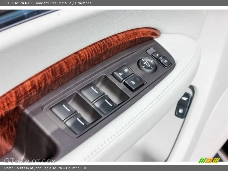 Modern Steel Metallic / Graystone 2017 Acura MDX