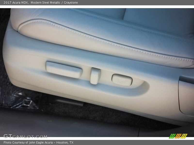 Modern Steel Metallic / Graystone 2017 Acura MDX