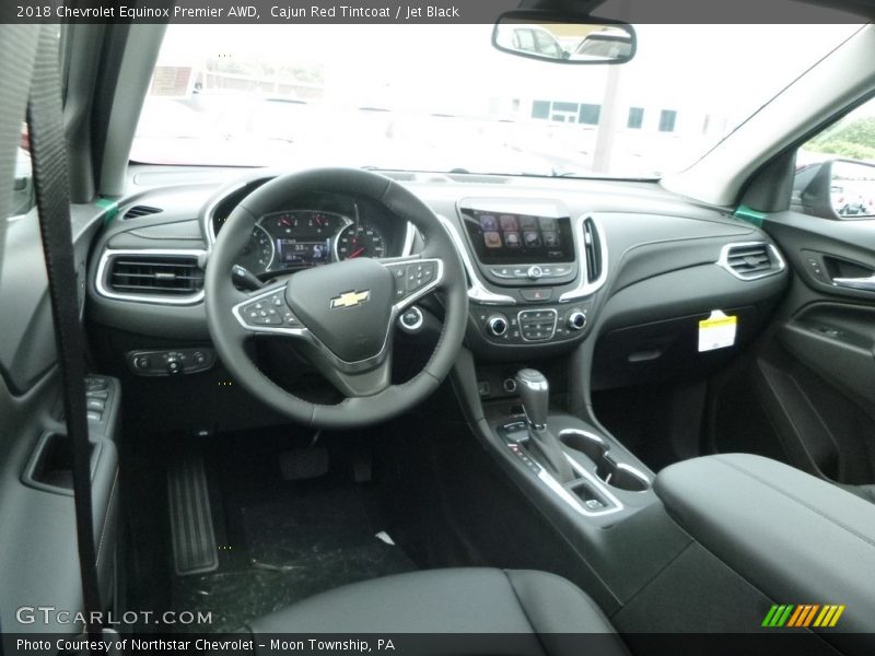 Cajun Red Tintcoat / Jet Black 2018 Chevrolet Equinox Premier AWD