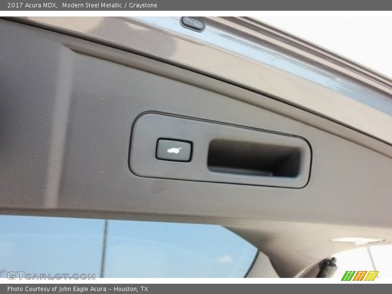 Modern Steel Metallic / Graystone 2017 Acura MDX