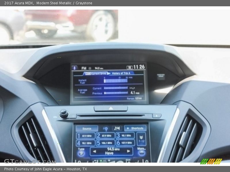 Modern Steel Metallic / Graystone 2017 Acura MDX