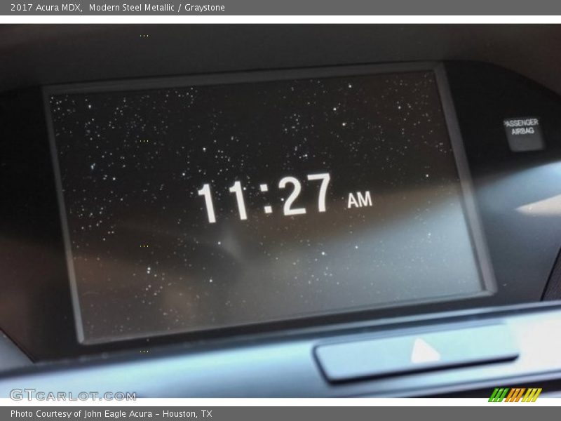 Modern Steel Metallic / Graystone 2017 Acura MDX