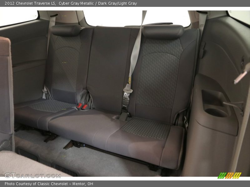 Cyber Gray Metallic / Dark Gray/Light Gray 2012 Chevrolet Traverse LS