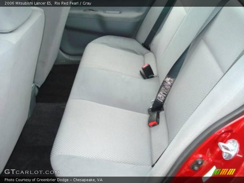 Rio Red Pearl / Gray 2006 Mitsubishi Lancer ES