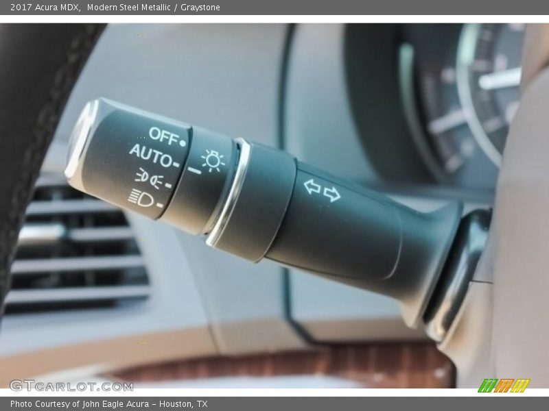Modern Steel Metallic / Graystone 2017 Acura MDX