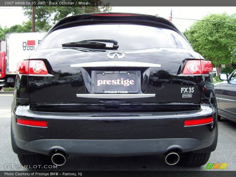 Black Obsidian / Wheat 2007 Infiniti FX 35 AWD