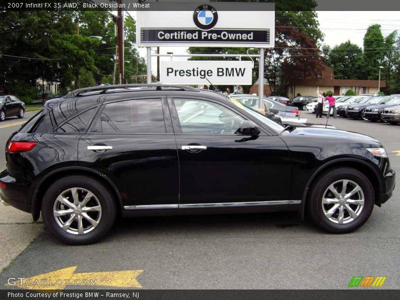 Black Obsidian / Wheat 2007 Infiniti FX 35 AWD