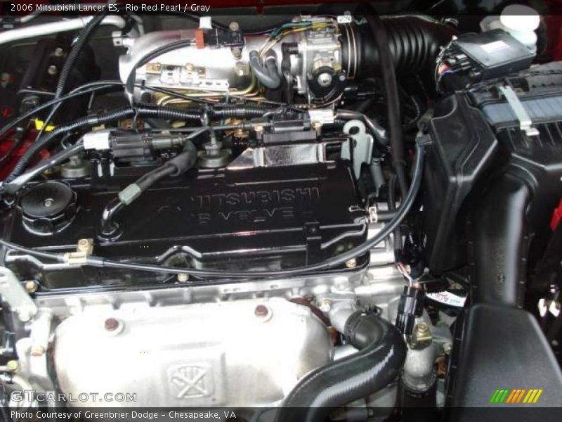 Rio Red Pearl / Gray 2006 Mitsubishi Lancer ES