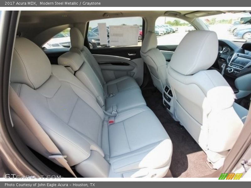 Modern Steel Metallic / Graystone 2017 Acura MDX