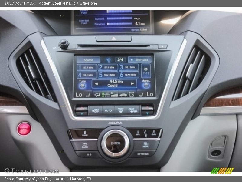 Modern Steel Metallic / Graystone 2017 Acura MDX