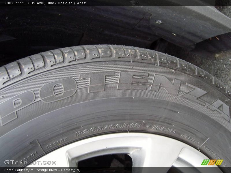 Black Obsidian / Wheat 2007 Infiniti FX 35 AWD