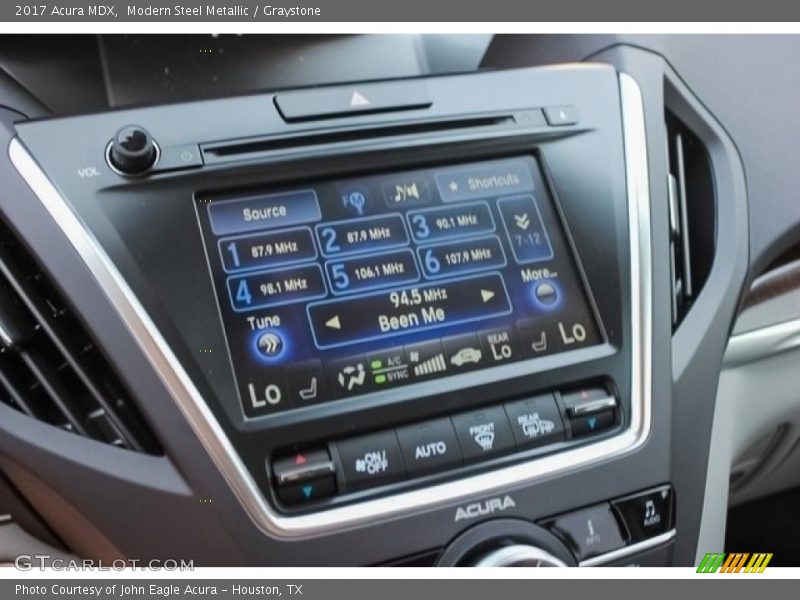 Modern Steel Metallic / Graystone 2017 Acura MDX