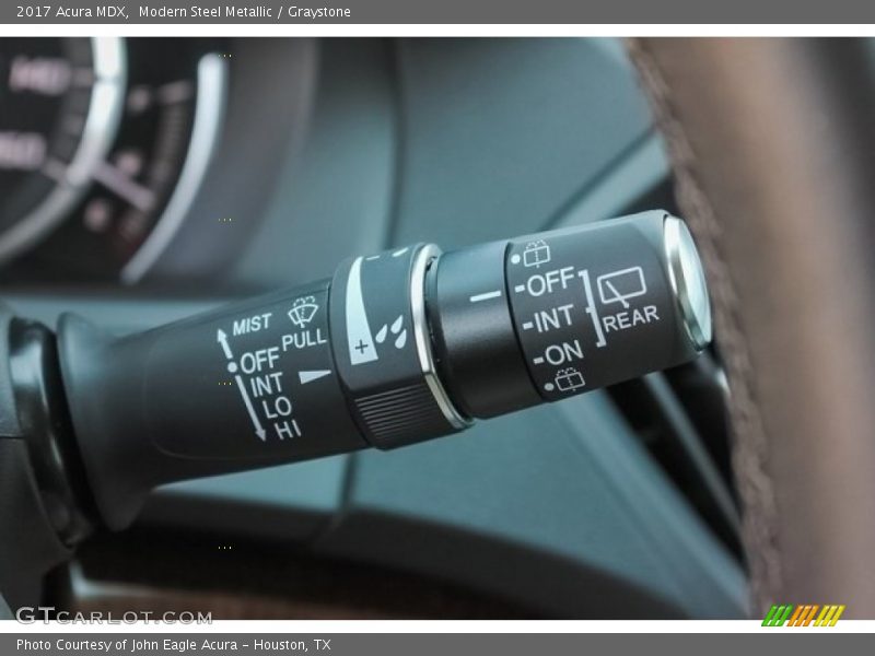 Modern Steel Metallic / Graystone 2017 Acura MDX