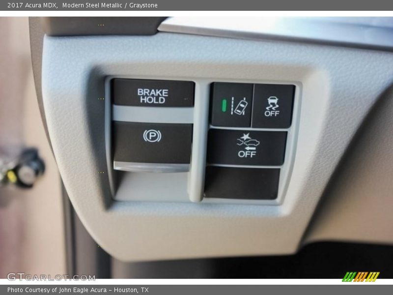 Modern Steel Metallic / Graystone 2017 Acura MDX