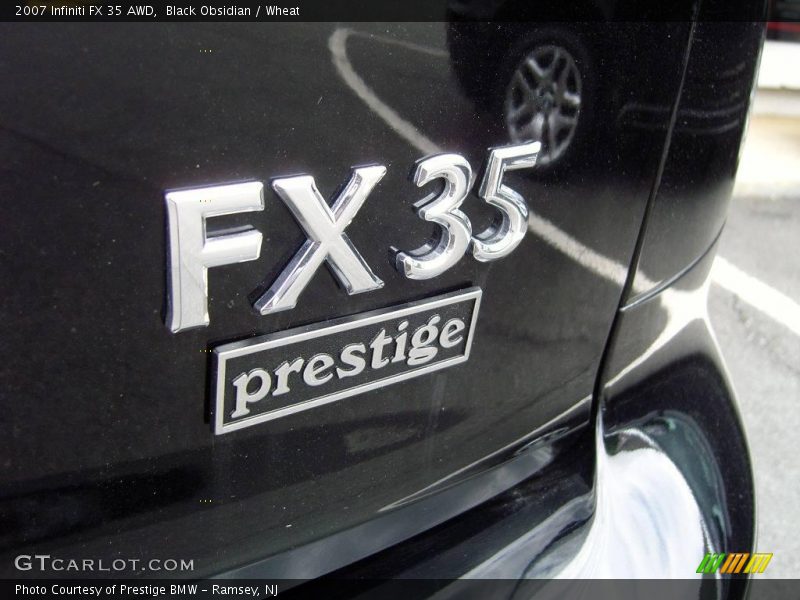 Black Obsidian / Wheat 2007 Infiniti FX 35 AWD