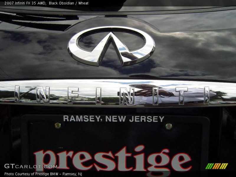 Black Obsidian / Wheat 2007 Infiniti FX 35 AWD