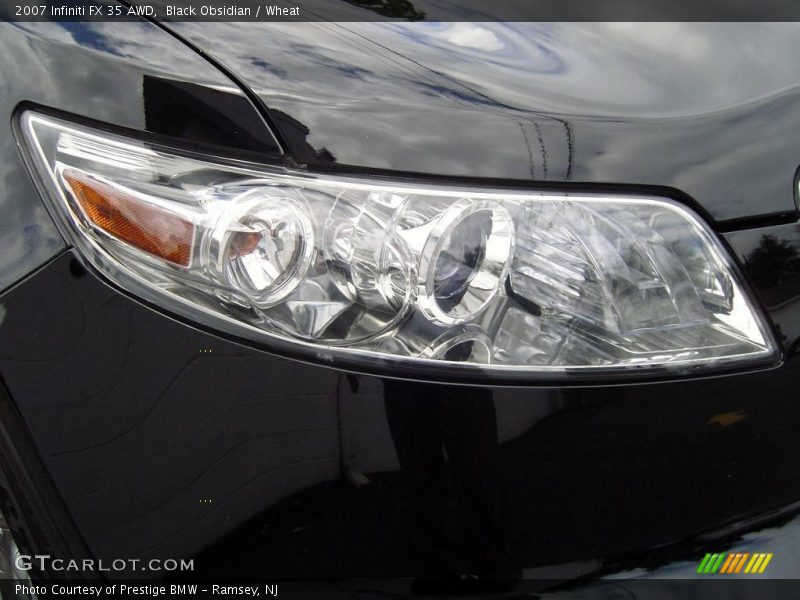 Black Obsidian / Wheat 2007 Infiniti FX 35 AWD