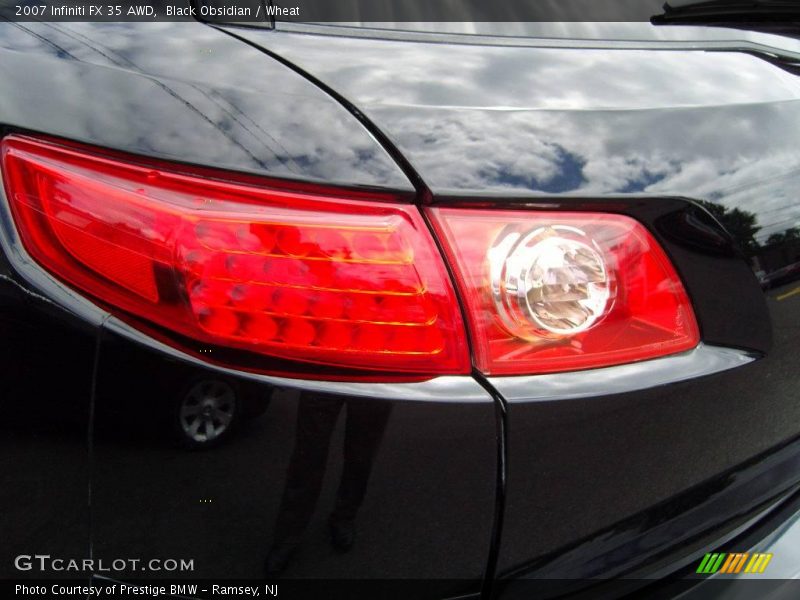 Black Obsidian / Wheat 2007 Infiniti FX 35 AWD