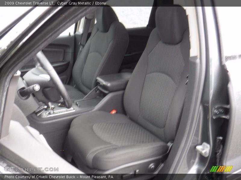 Cyber Gray Metallic / Ebony 2009 Chevrolet Traverse LT