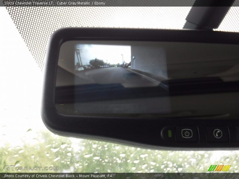 Cyber Gray Metallic / Ebony 2009 Chevrolet Traverse LT