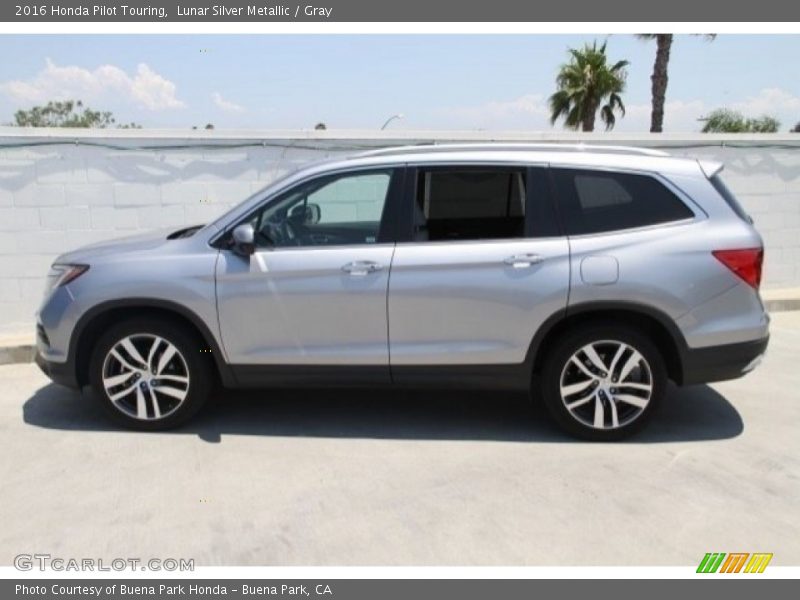 Lunar Silver Metallic / Gray 2016 Honda Pilot Touring