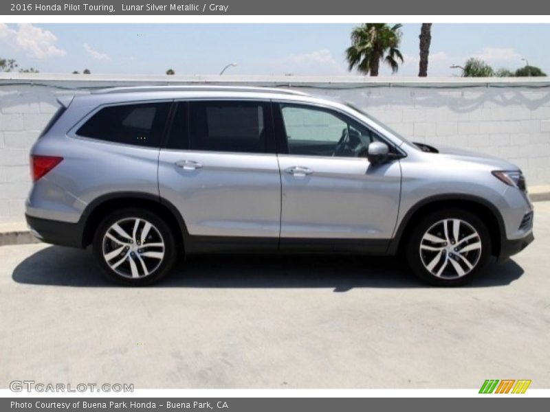 Lunar Silver Metallic / Gray 2016 Honda Pilot Touring