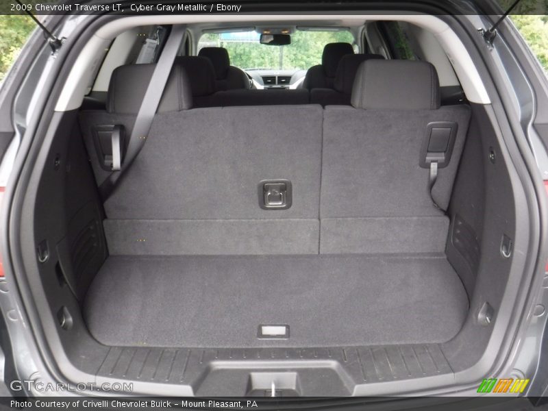Cyber Gray Metallic / Ebony 2009 Chevrolet Traverse LT