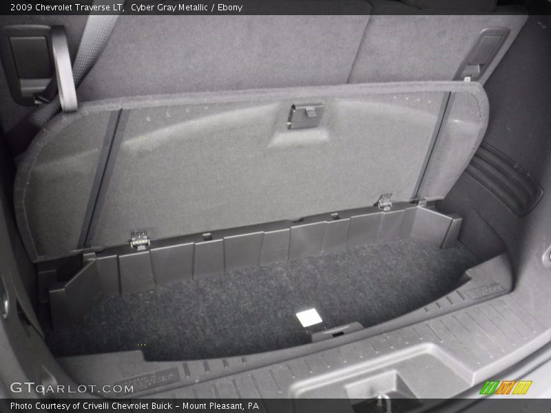 Cyber Gray Metallic / Ebony 2009 Chevrolet Traverse LT