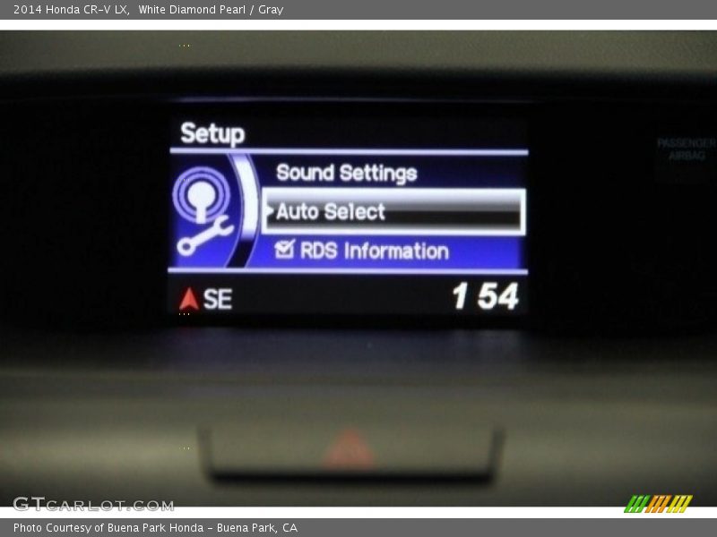 White Diamond Pearl / Gray 2014 Honda CR-V LX