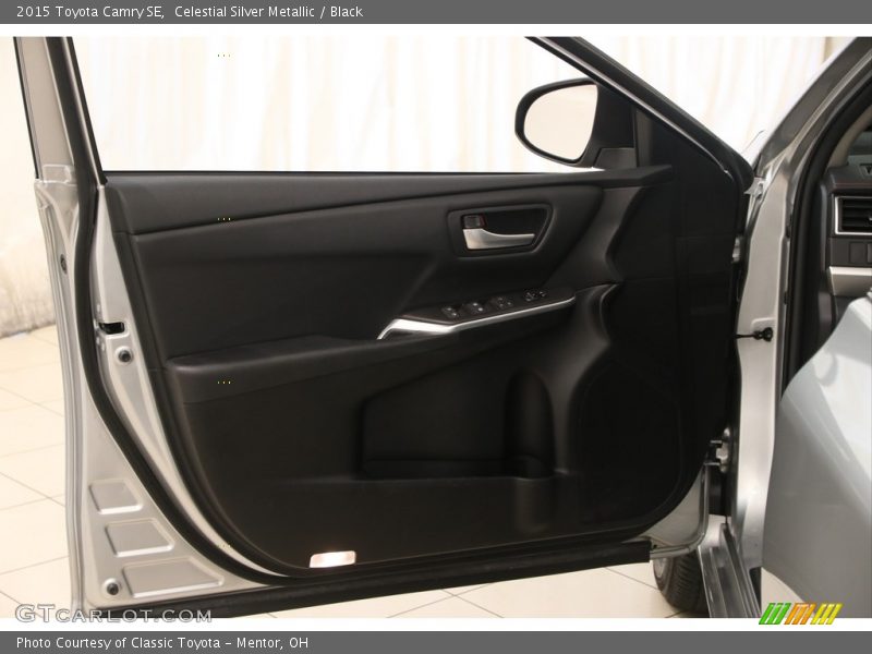 Celestial Silver Metallic / Black 2015 Toyota Camry SE