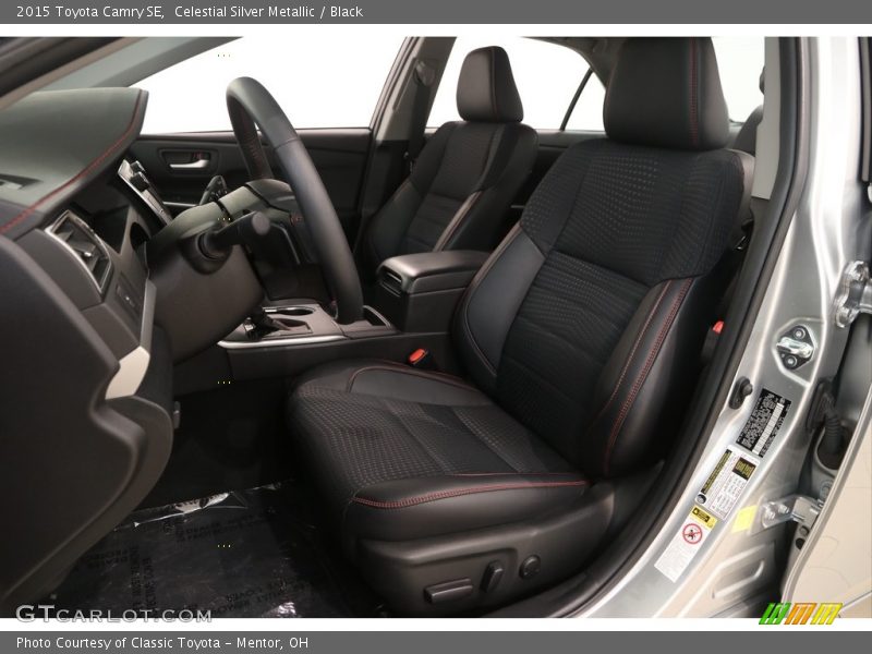 Celestial Silver Metallic / Black 2015 Toyota Camry SE