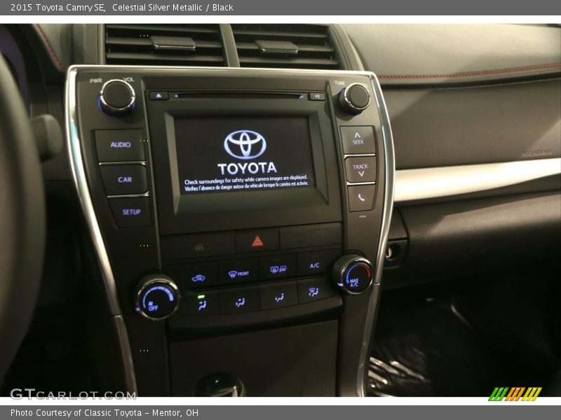 Celestial Silver Metallic / Black 2015 Toyota Camry SE